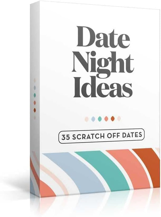Romantic & Fun Scratch Off Date Night Ideas Card Game, Valentines Day Gifts for Him or Her