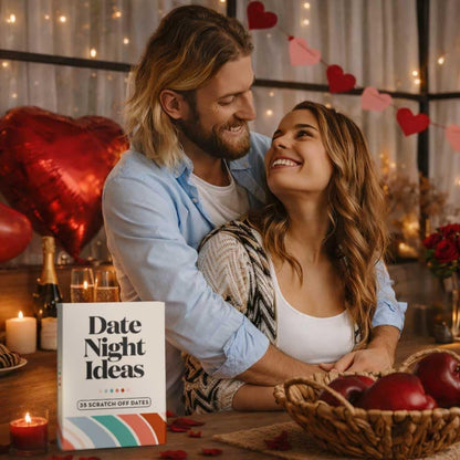 Romantic & Fun Scratch Off Date Night Ideas Card Game, Valentines Day Gifts for Him or Her