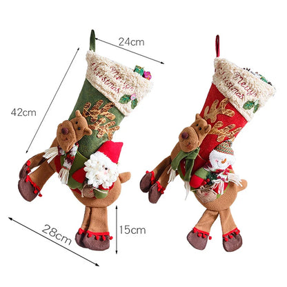 Christmas Stockings Socks Santa